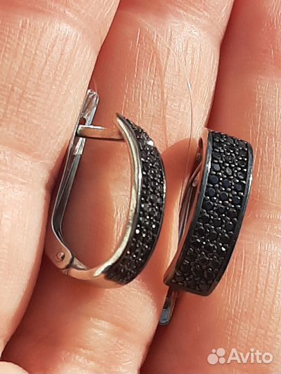 Серьги серебро 925 новые с биркой