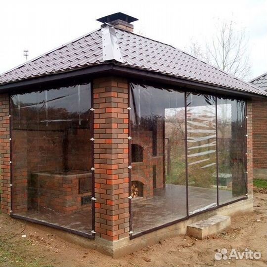 Мягкие окна на террасу