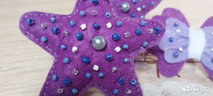 Набор украшений для волос ручной работы