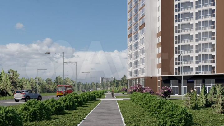 3-к. квартира, 89,2 м², 10/17 эт.