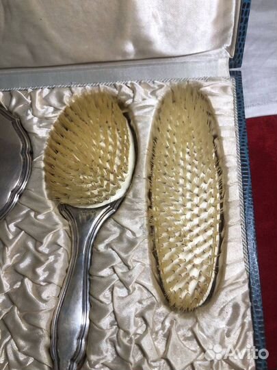 Парфюмерный набор, серебро 835 проба. 19 век