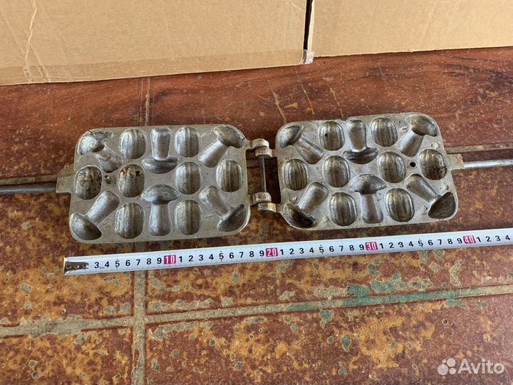 Форма для выпечки грибочки, орешки СССР