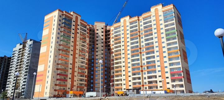 2-к. квартира, 44,4 м², 5/17 эт.