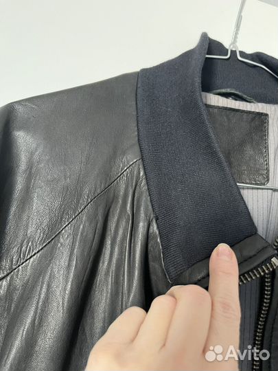 Кожаная куртка мужская chevignon L