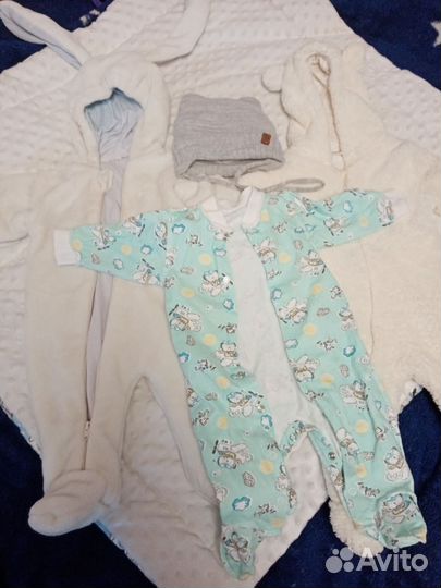 Вещи для малышей от 0-6 месяцев