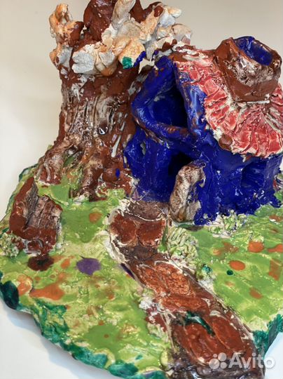 Керамическая композиция декоративная