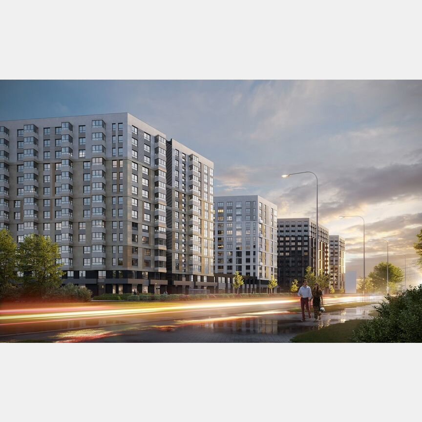 2-к. квартира, 48,7 м², 4/14 эт.