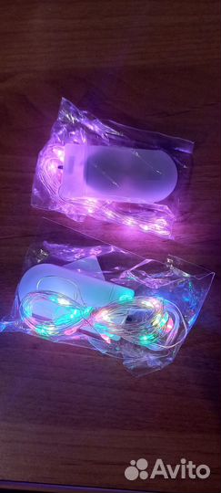 Гирлянда на батарейках проволока