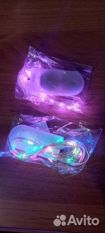 Гирлянда на батарейках проволока