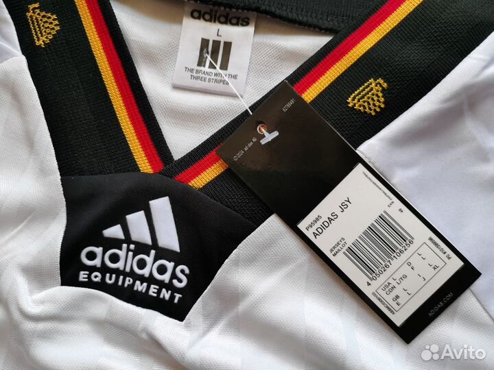 Germany 1992 Adidas футбольная майка
