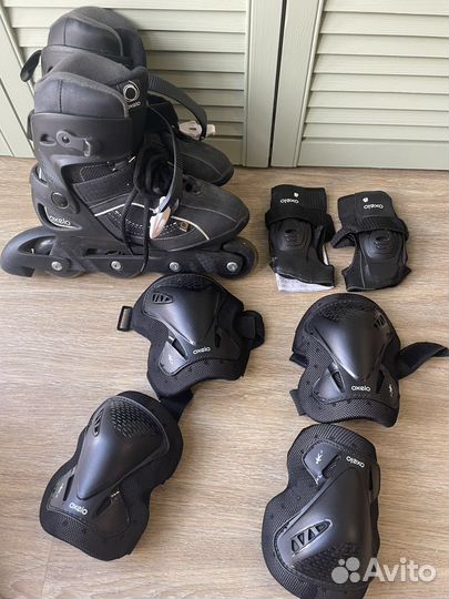 Ролики женские 38 размер + защита