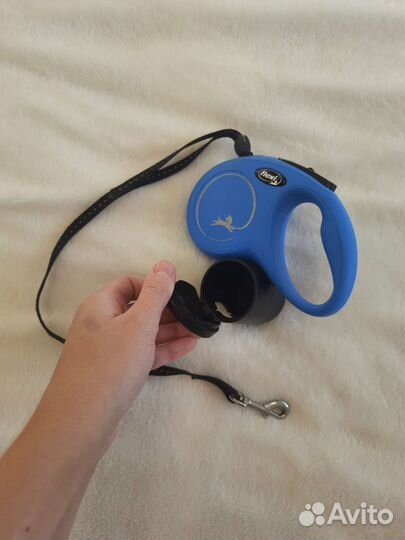 Поводок ошейник flexi с мультибоксом