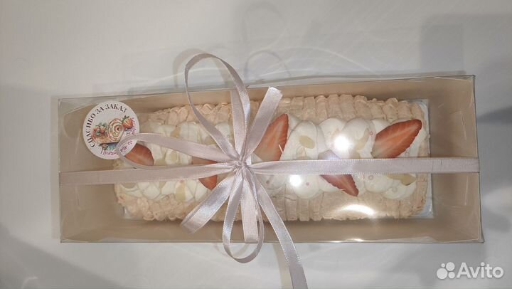 Меренговый рулет