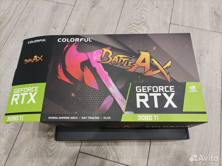 Видеокарта 3080ti Battle ax 12GB Colorful