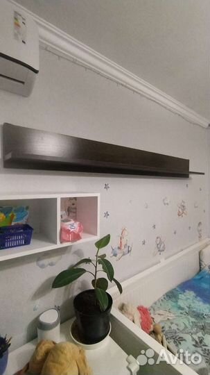 Полка настенная навесная венге бу