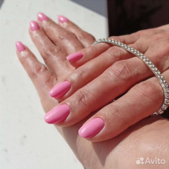 Маникюр с покрытием гель лак/гель