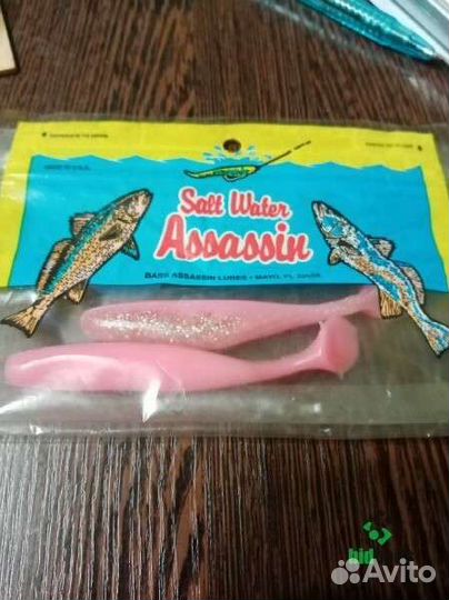 Виброхвост Bass Assassin Sea Shad Salt Water 4