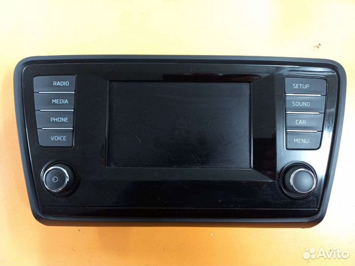 Штатная магнитола Skoda Octavia A7