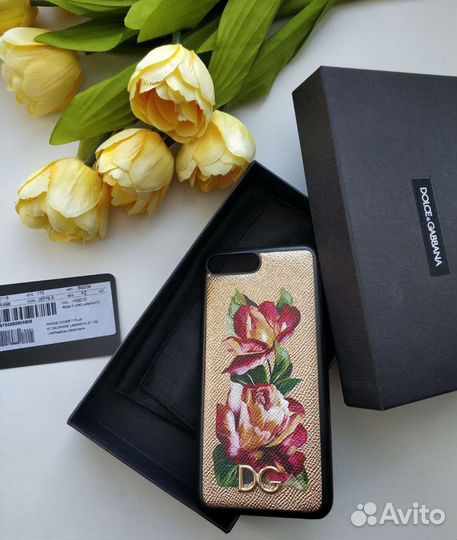 Чехол Dolce Gabbana для iPhone 8, 8 plus и 7 plus