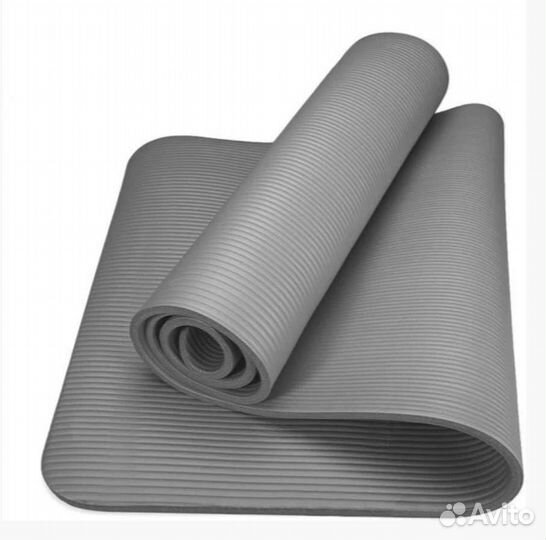 Коврик для фитнеса толстый 1 см Sunofit