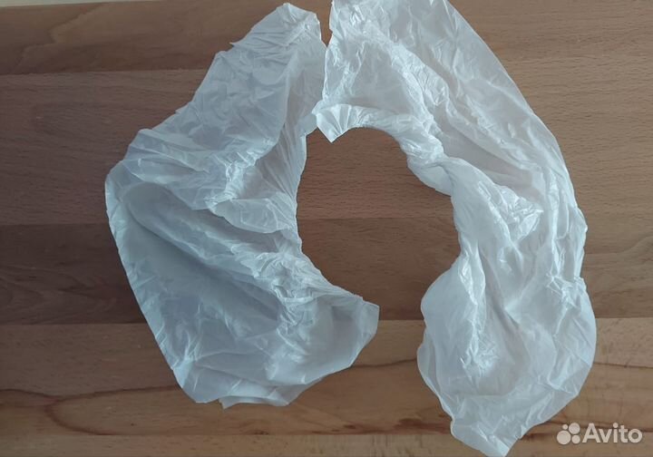 Бахилы белые 4 гр, 35 мкм