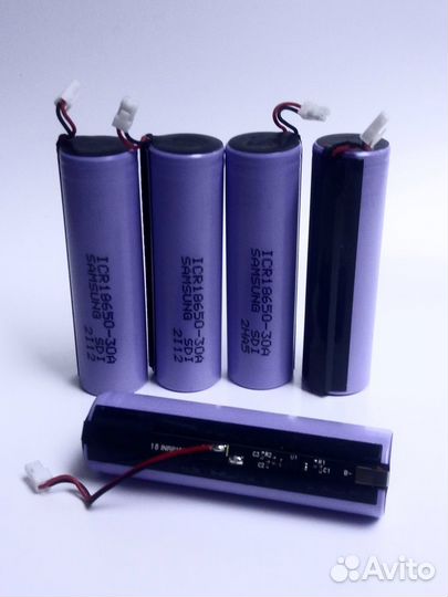 Аккумулятор Samsung ICR 18650 -30A, 4.35v 2950mAh