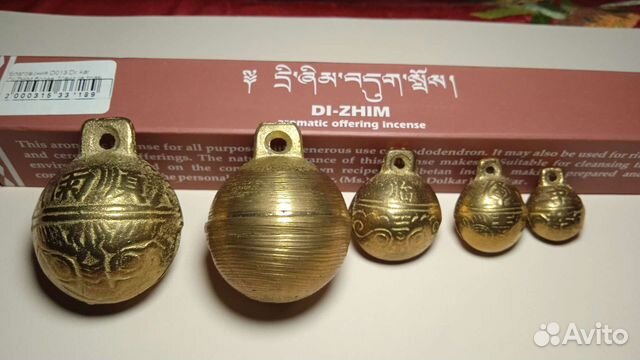 Бубенцы бронза для лошади танца бубна собак сумок