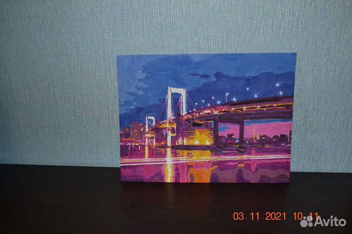 Готовая картина по номерам 