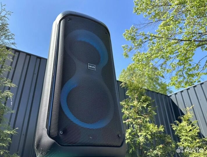 Блютуз колонка с караоке mivo MD-802 120Wt