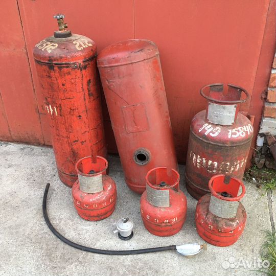 Газовые баллоны 5, 27, 50 л