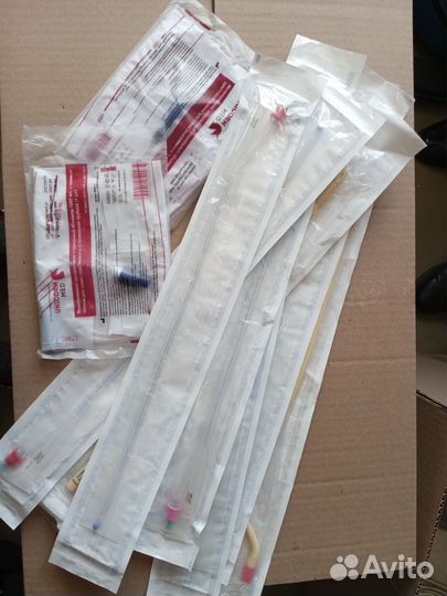 Катетер урологический и мочеприёмник