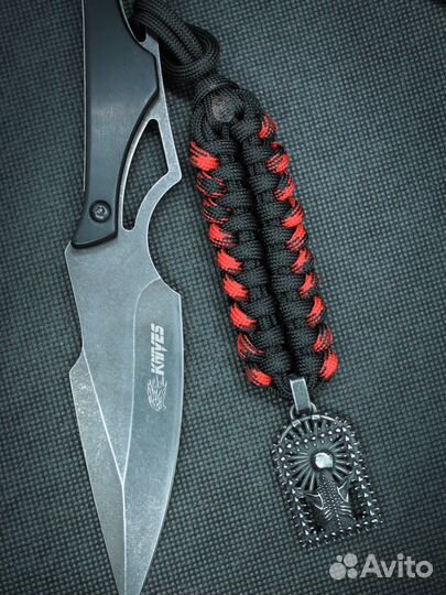 Темляк для ножа или брелок из паракорда