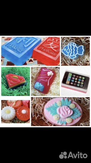 Пластиковые формы для мыла