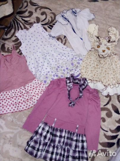 Вещи на девочку 2-8 лет