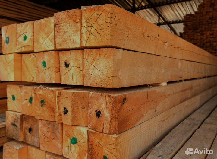 Выгодная доставка бруса из лиственницы