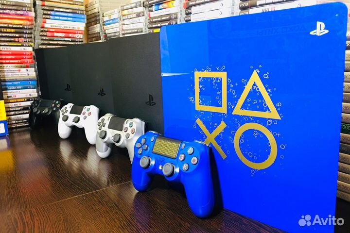 Sony playstation 4+2000игр+прошита