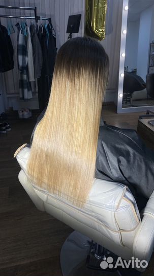 Кератиновое выпрямление волос модель