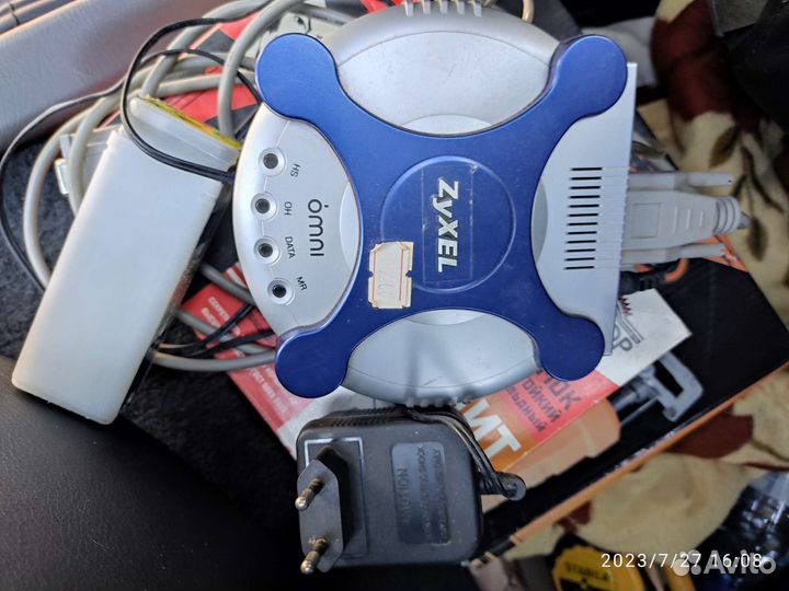 Модем zyxel omni 56k для интернета от тел. линии