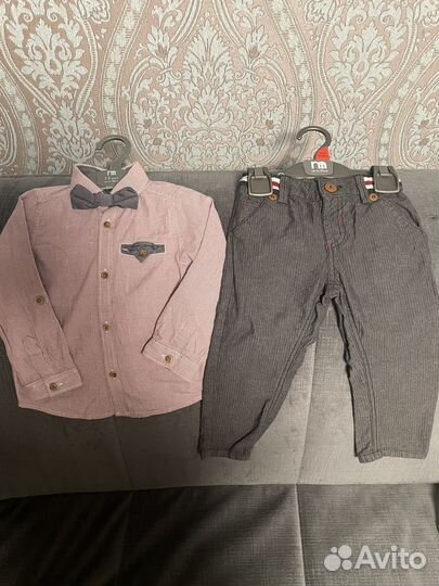 Косюм брюки и рубашка 2 года