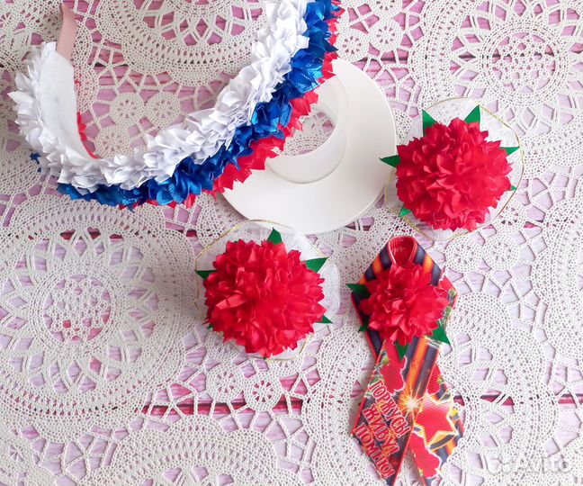 Брошь к 9 мая