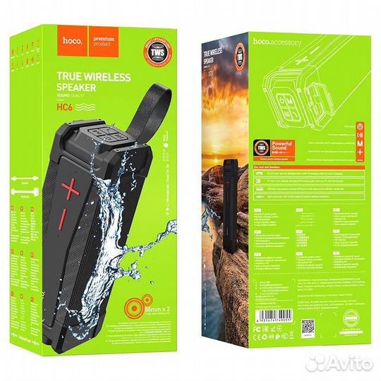 Hoco HC6 - Портативная HC6 колонка Hoco
