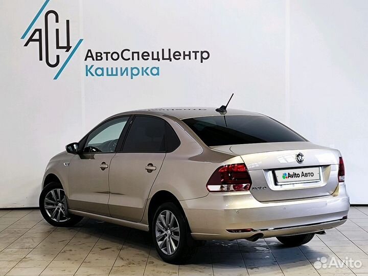 Volkswagen Polo 1.6 AT, 2019, 109 319 км