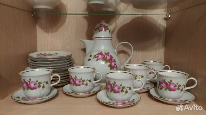 Чайно-кофейный сервиз Henneberg porzellan