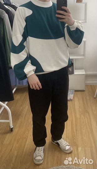 Свитшот balenciaga type rick owens y2k