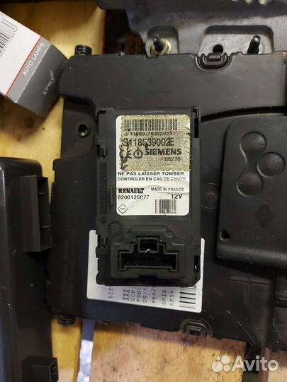 Блок Комфорта Рено Меган 2+ замок зажигания