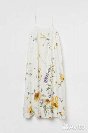 Платье-сарафан макси H&M цветочное