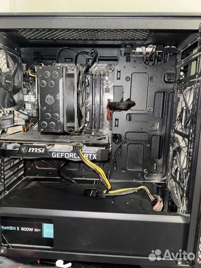 Игровой компьютер ryzen 5 5600x rtx 3060