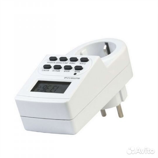 Таймер розеточный Smartbuy, сутки/неделя