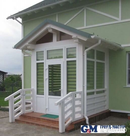 Входная группа из профиля пвх