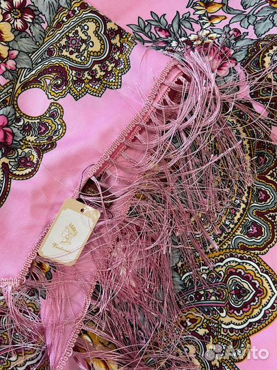 Платок шаль шерстяной